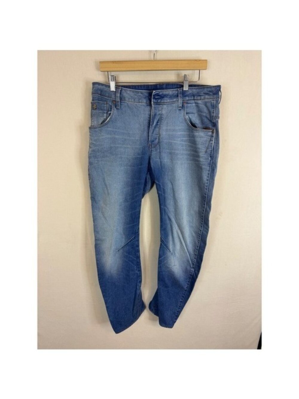 G-Star RAW Arc 3D Slim Jeans Blue Stretch Denim 33x34 51030-8453-424 Mens